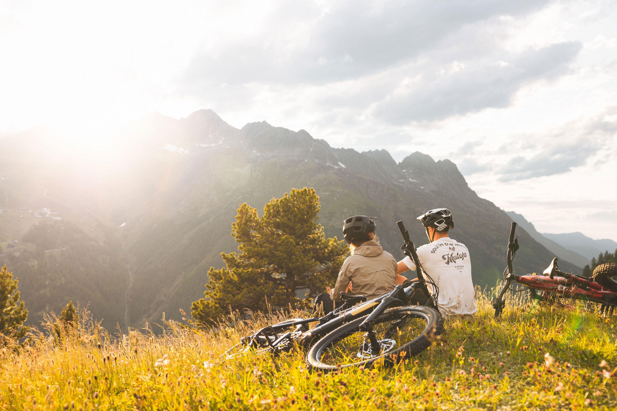 Biken in Sölden